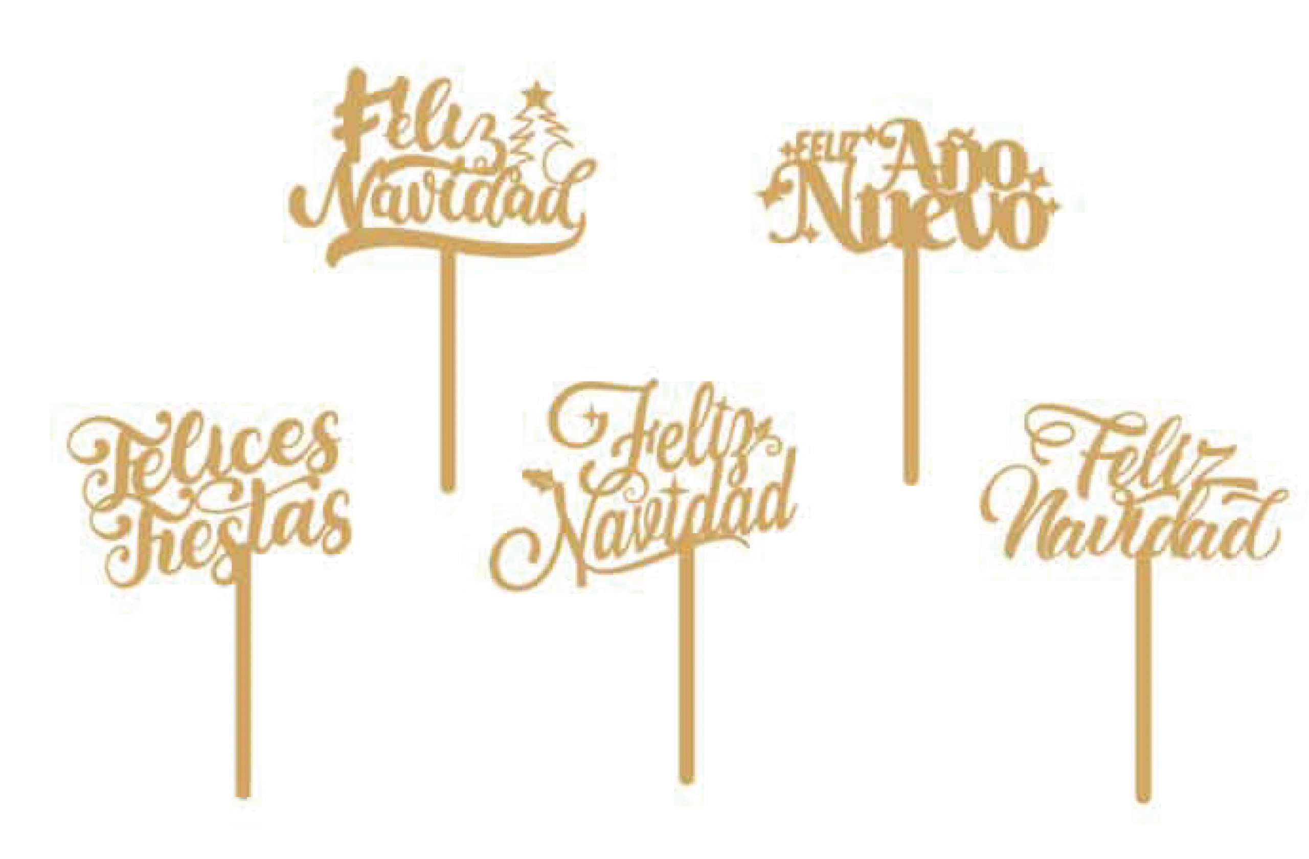 LIQUIDACIÓN Toppers Navidad